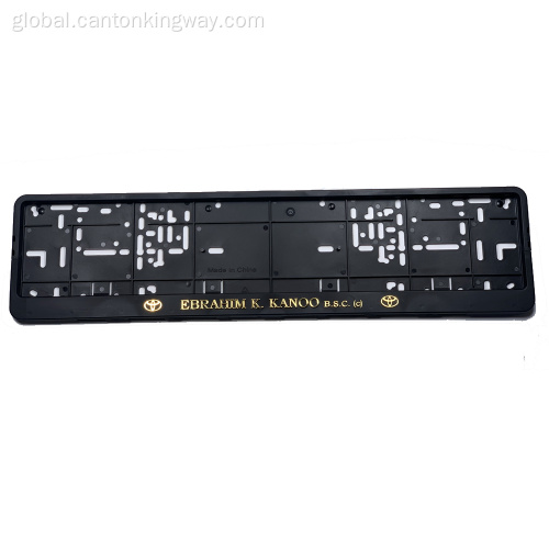 License Plate Frame Plastic car license plate frame Factory